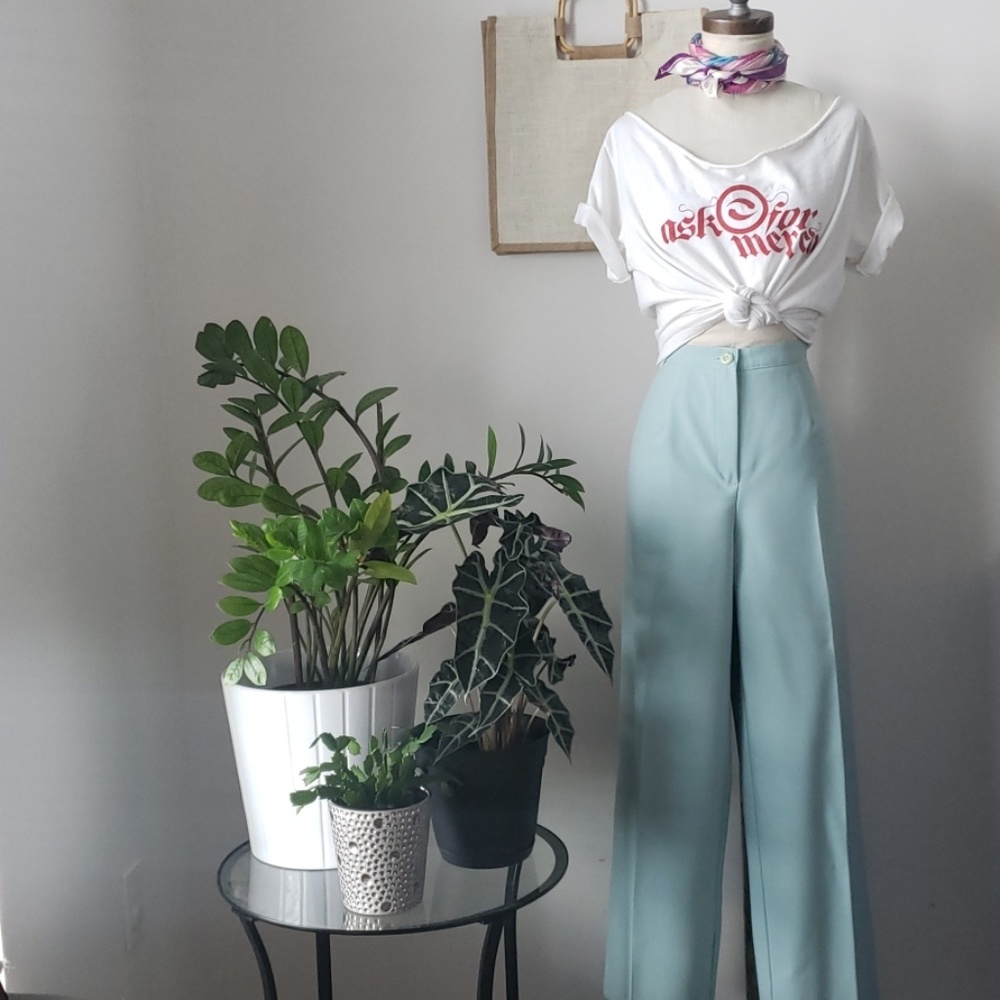 Vintage Wide Leg Hightwaisted Pants
